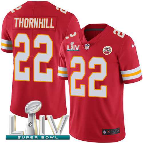 Youth Nike Chiefs 22 Juan Thornhill Red 2020 Super Bowl LIV Vapor Untouchable Limited Jersey,We sell and wholesale Youth Nike Chiefs 22 Juan Thornhill Red 2020 Super Bowl LIV Vapor Untouchable Limited Jersey on line form chian!